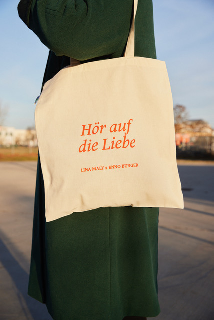 Produktbild für  „Hör auf die Liebe“ Beutel